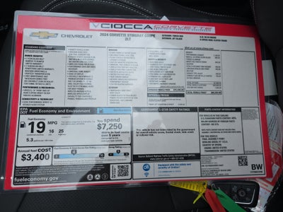 2024 Chevrolet Corvette Stingray 2LT