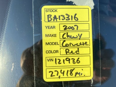 2007 Chevrolet Corvette Z06