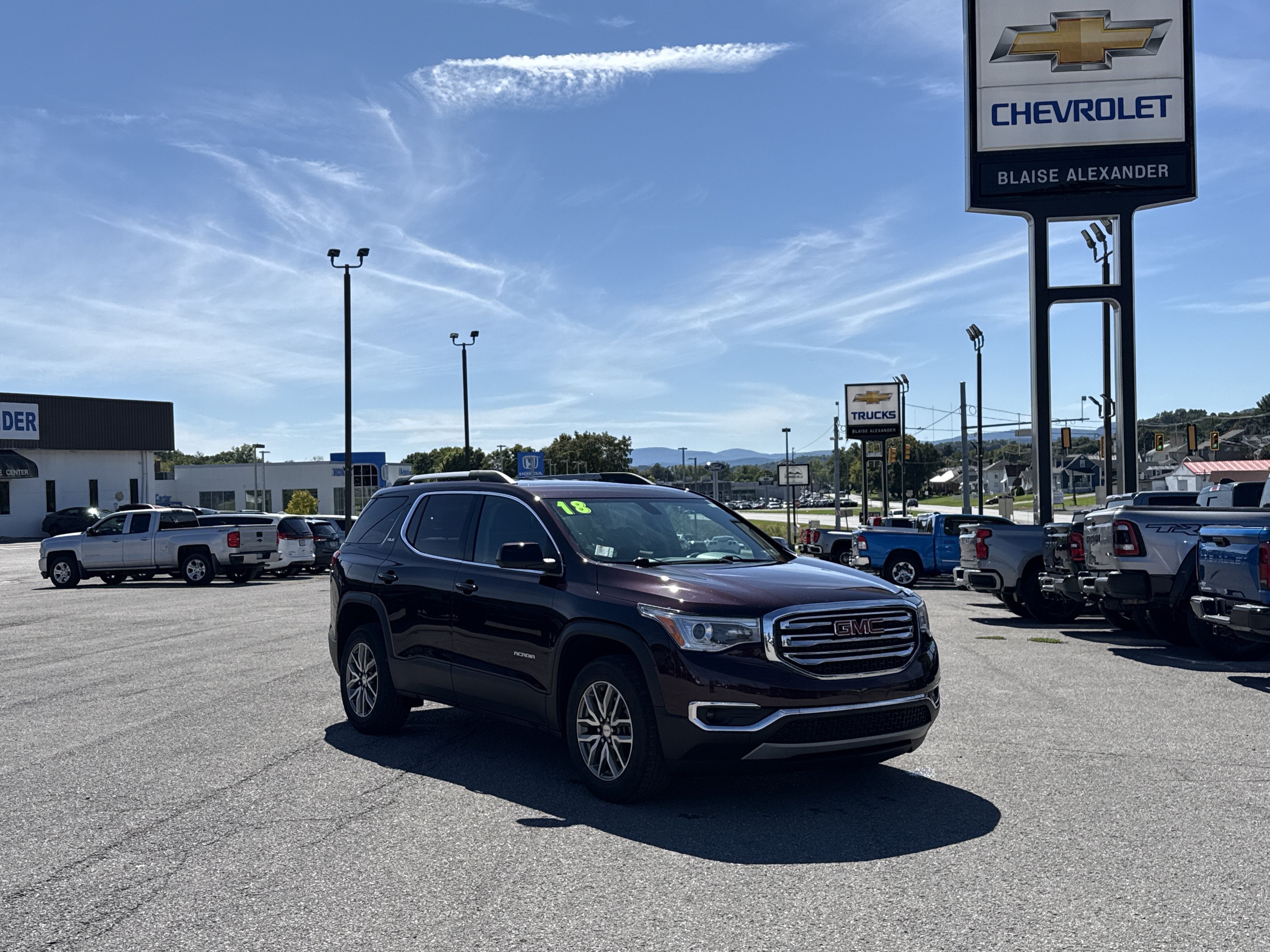 2018 GMC Acadia SLE