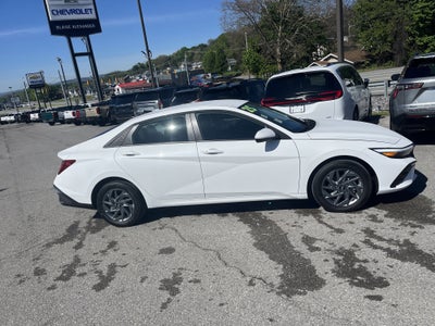 2025 Hyundai Elantra Hybrid Blue