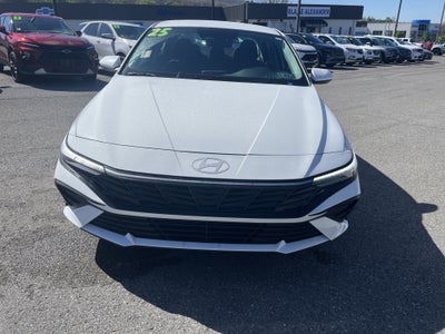 2025 Hyundai Elantra Hybrid Blue