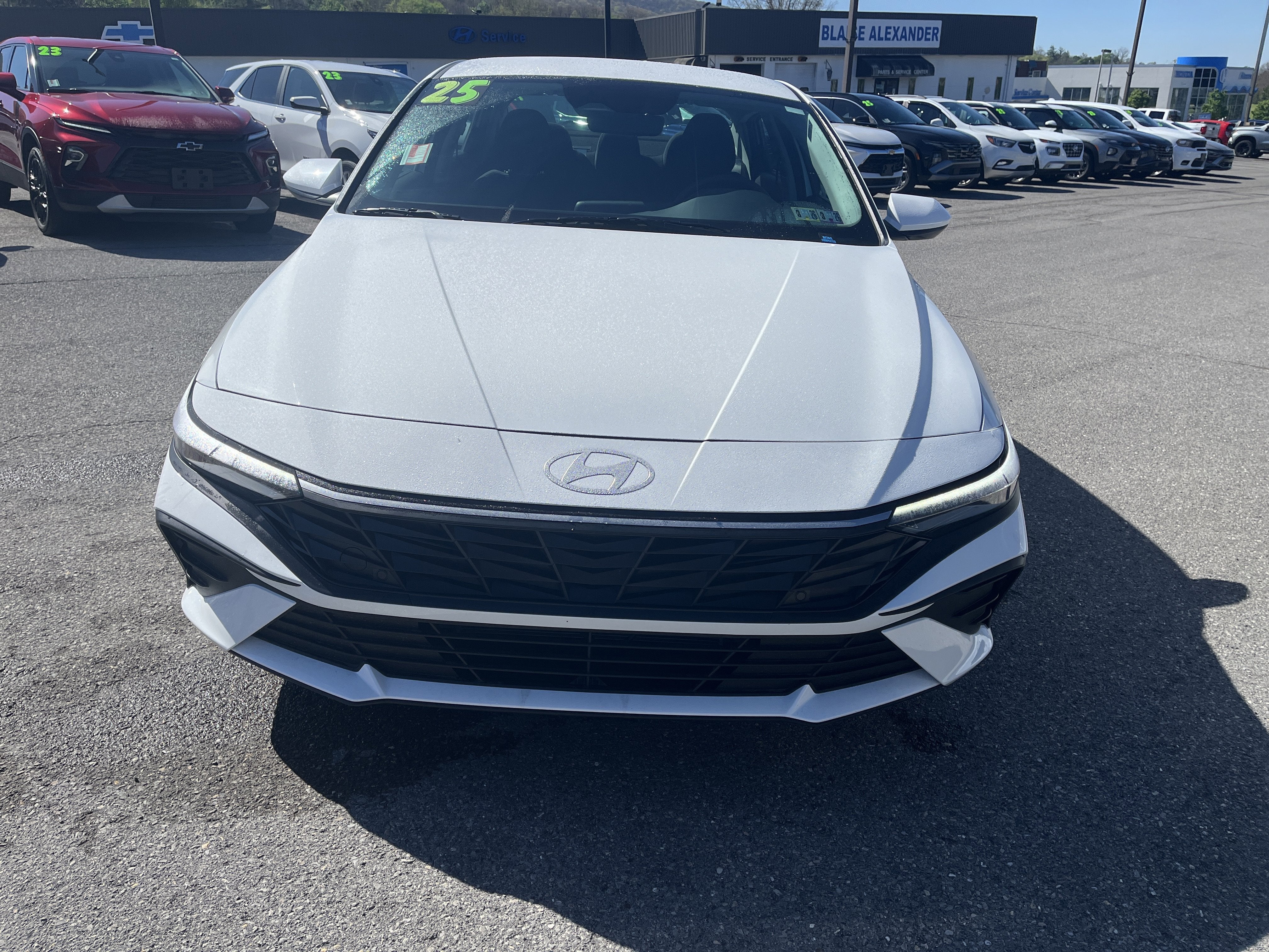 2025 Hyundai Elantra Hybrid Blue