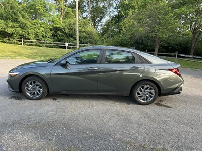 2025 Hyundai Elantra Hybrid Blue