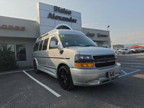 2021 Chevrolet Express Passenger 2500 Regular Wheelbase Rear-Wheel Drive 1LS