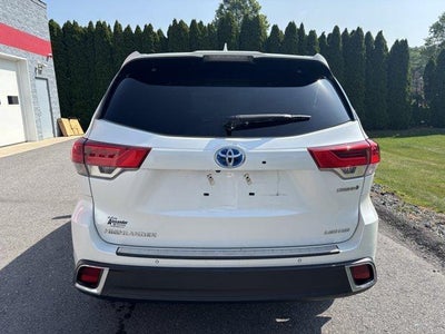 2019 Toyota Highlander Hybrid Limited Platinum V6 AWD (Natl)