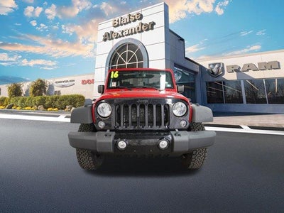 2016 Jeep Wrangler 4WD 2dr Willys Wheeler