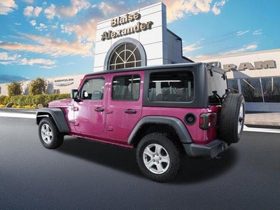 2022 Jeep Wrangler Unlimited Sport S 4x4