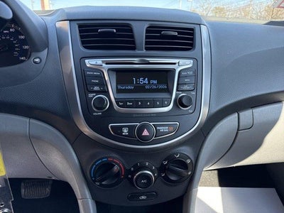 2017 Hyundai ACCENT Value Edition Sedan Auto