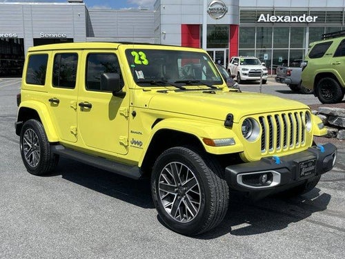 2023 Jeep Wrangler 4xe Sahara 4x4
