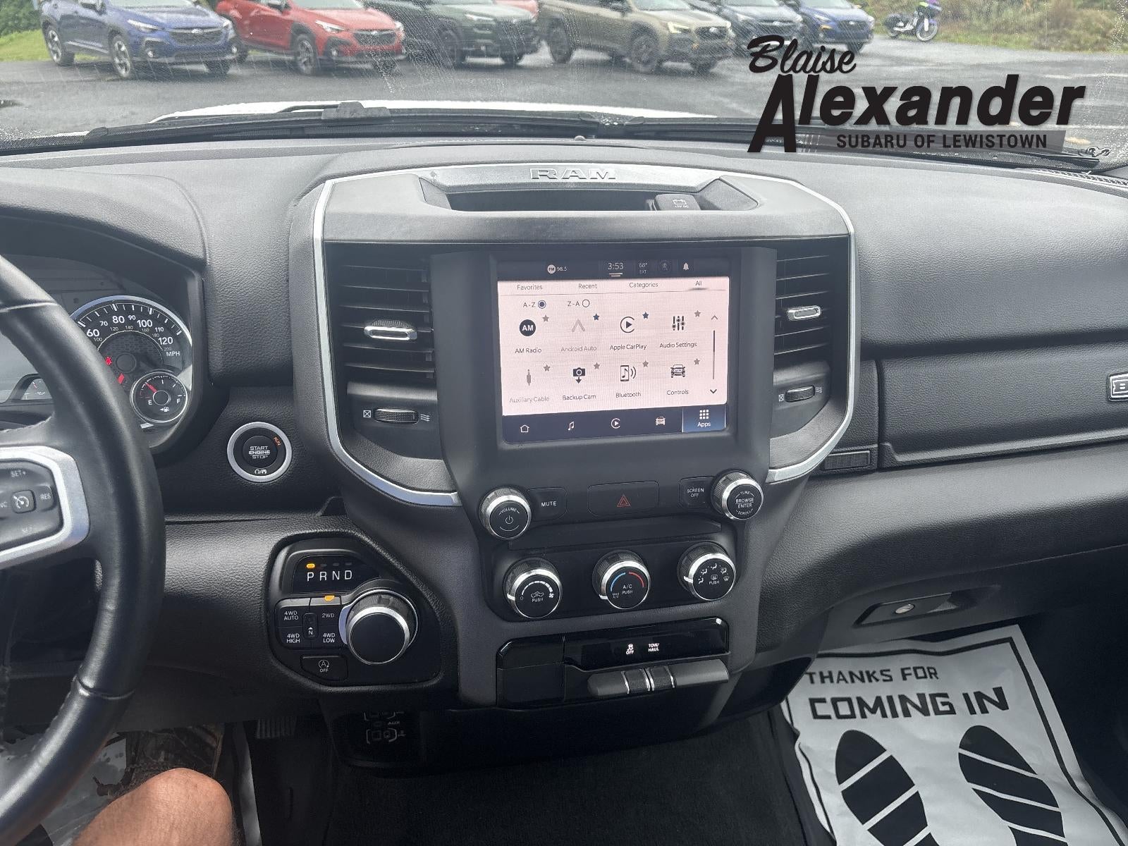 2022 RAM 1500 Big Horn 4x4 Quad Cab 6'4" Box