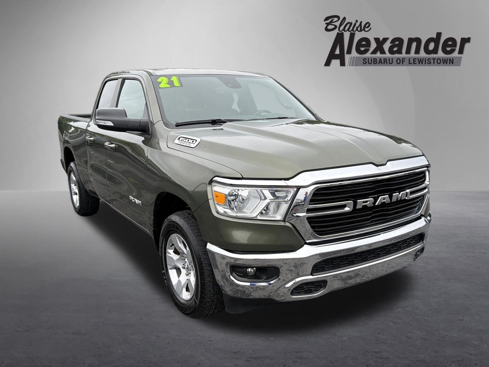 2021 RAM 1500 Big Horn 4x4 Quad Cab 6'4" Box