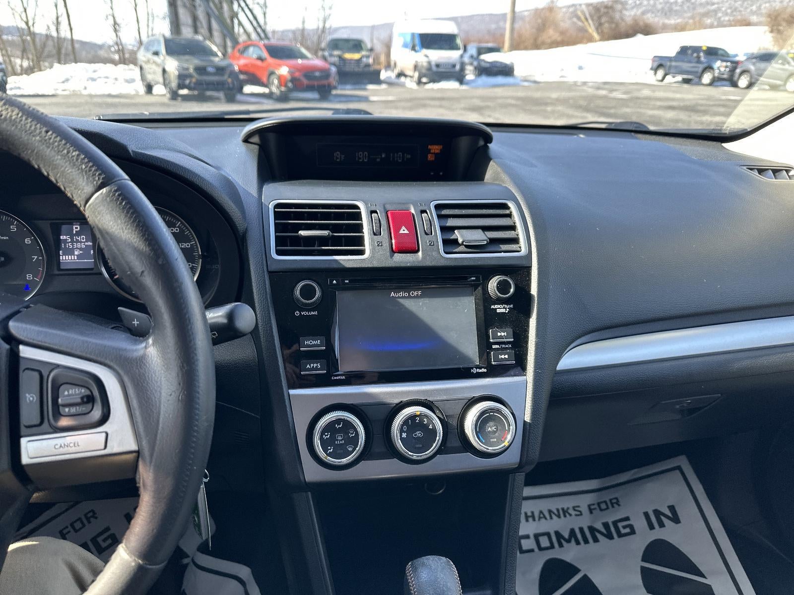 2016 Subaru Crosstrek 2.0i Premium CVT