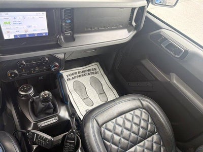 2022 Ford Bronco Black Diamond 4 Door 4x4